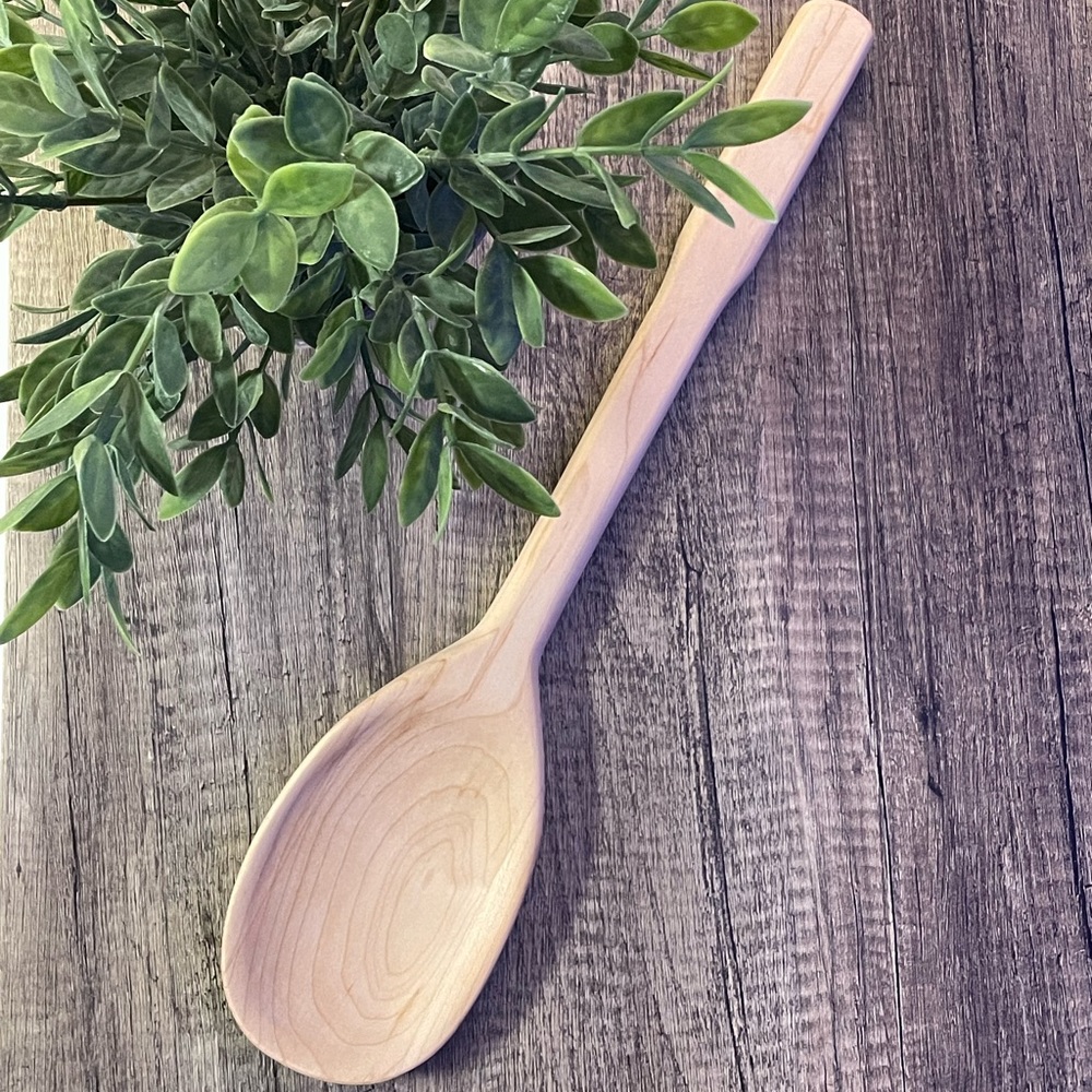 Maple 14” Spoon. Authentic handmade Maple Spoon.